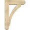 Ekena Millwork Thorton Craftsman Rough Sawn Bracket w/ Offset Brace, Douglas Fir, 8"W x 28"D x 40"H BKT0806X28X40THR04RDF - alternate 4